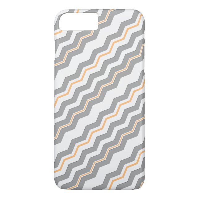Coques Case-Mate iPhone Chevron diagonal moderne avec tout détail de (Dos)