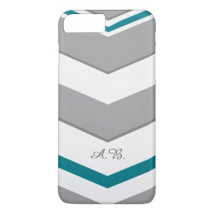 Coque iPhone 8 Plus/7 Plus Chevron moderne avec n'importe quelle couleur Déta