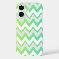 Chevron motifs rayures vert turquoise aqua ombre