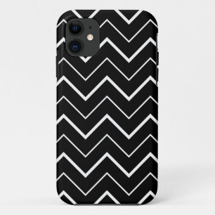 Etui iPhone Case-Mate Chevron noir et blanc