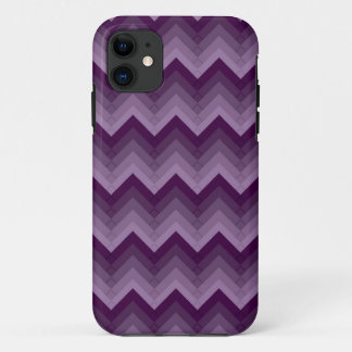 Coque Case-Mate Pour iPhone Chevron pourpre gradué a barré le compagnon de cas