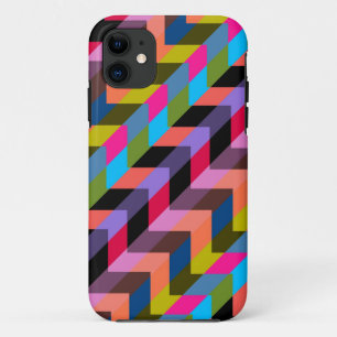 Coque Case-Mate Pour iPhone Chevron Zigzag Motif 3 coloré géométrique