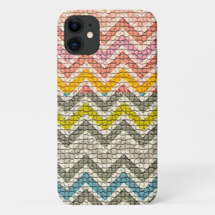 COQUE Case-Mate POUR iPhone CHEVRONS MOSAÏQUES BLANCS ROSE JAUNES BLEUS