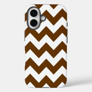 Coques iPhone 16 Chevrons neutres de muscade