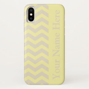 Coques Pour iPhone Chevrons neutres en crème