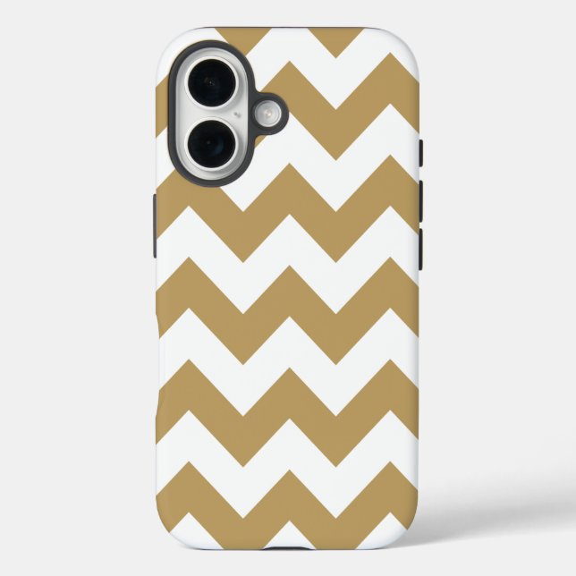 Coques Case-Mate iPhone Chevrons neutres en jachère (Verso)