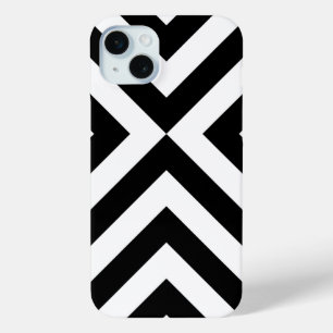Coque Case-Mate iPhone Chevrons noirs et blancs