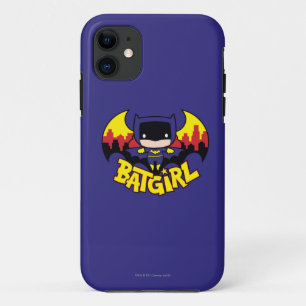 Coque Case-Mate iPhone Chibi Batgirl avec Gotham Skyline & Logo