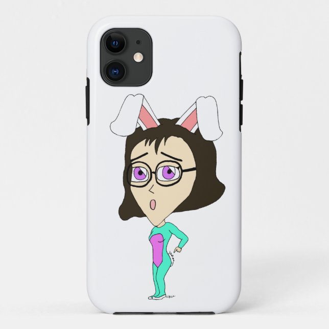 Coques Case-Mate iPhone chibi bunnygirl (Dos)