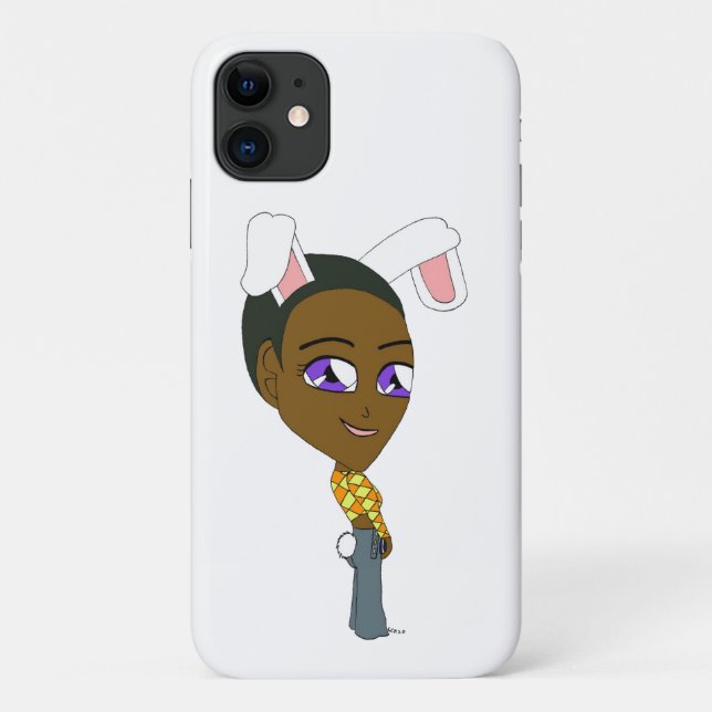 Coques Case-Mate iPhone chibi bunnygirl (Dos)