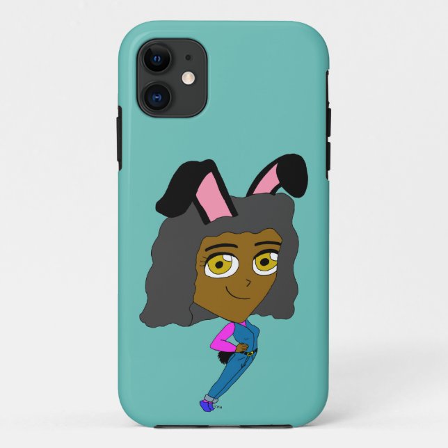 Coques Case-Mate iPhone chibi bunnygirl (Dos)