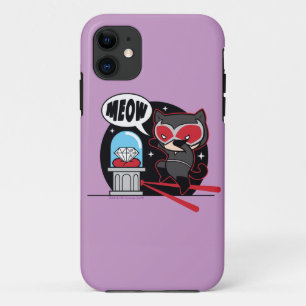 Etui iPhone Case-Mate Chibi Catwoman à voler un diamant
