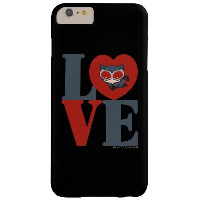Coques Case-Mate iPhone Chibi Catwoman LOVE (Dos)