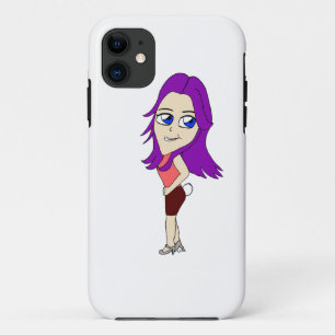 Case-Mate iPhone Case chibi fille avec une queue de lapin