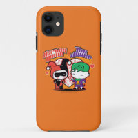 Chibi Harley Quinn & Chibi Joker Coeurs