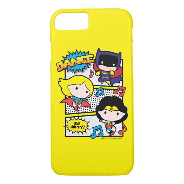 Coques Case-Mate iPhone Chibi Héros Danse (Dos)