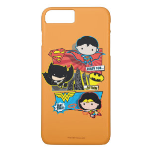 Coque Case-Mate iPhone Chibi Héros Prêts À L'Action !