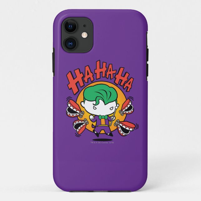 Coques Case-Mate iPhone Chibi Joker Avec Dents De Jouet (Dos)