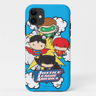 Coque Case-Mate iPhone Chibi Justice League of America Explosion