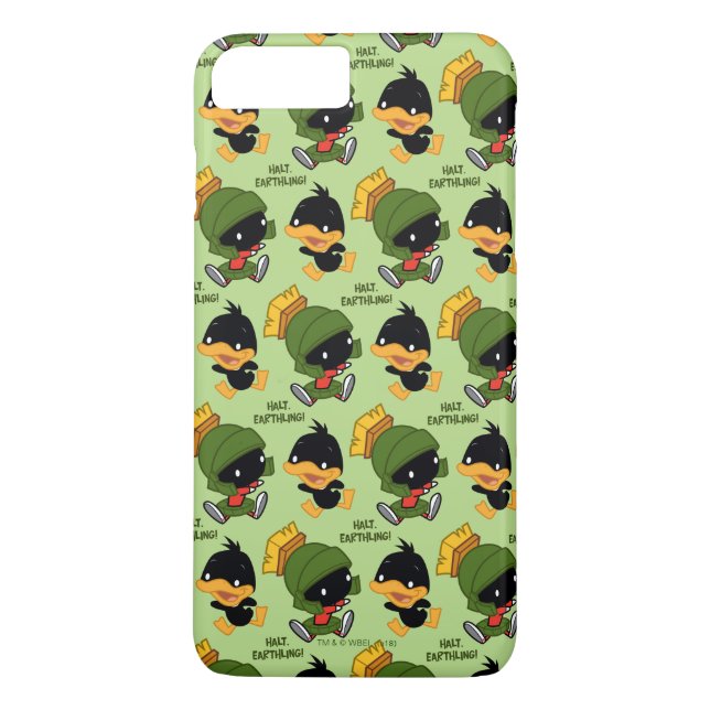Coques Case-Mate iPhone Chibi MARVIN LE MARTIAN™ & DAFFY DUCK™ (Dos)