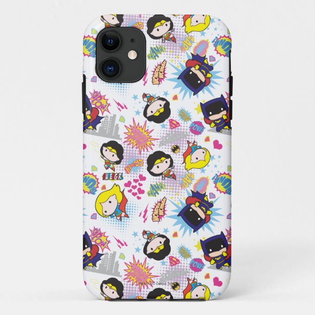 Coques Case-Mate iPhone Chibi Super Heroine Motif (Dos)