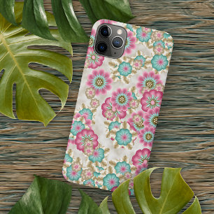 Case-Mate iPhone Case Chic Abstrait Fleurs japonaises Motif