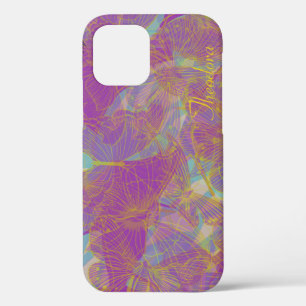 Case-Mate iPhone Case Chic Beurre d'or Aqua Violet