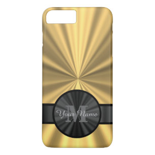 Coque Case-Mate Pour iPhone Chic élégant or personnalisé monogramme