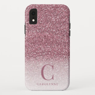 Case-Mate iPhone Case Chic Fille Blush Parties scintillant Rose Ombre Mo