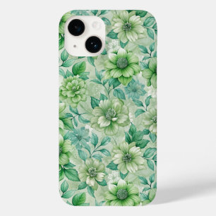 Coque Case-Mate iPhone Chic Floral Damask Sage Green