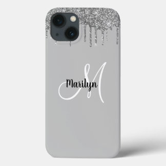 Case-Mate iPhone Case Chic Girly Silver Parties scintillant Drivers Nom