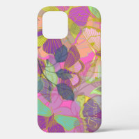 Chic gold Butterfly Turquoise Violet