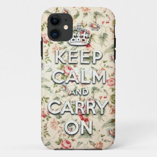 Coques Pour iPhone Chic minable gardent le calme et continuent