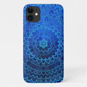 Case-Mate iPhone Case Chic Moderne Fille élégant tendance Bleu Mandala