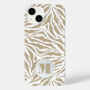 Coque Case-Mate iPhone Chic Monogram Zebra