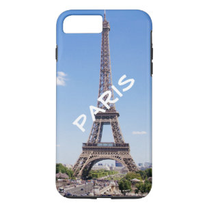 Coque iPhone 8 Plus/7 Plus Chic personnalisé Paris Tour Eiffel