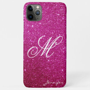 Case-Mate iPhone Case Chic Personnalisé rose magenta Sparkles Parties sc