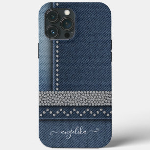 Case-Mate iPhone Case Chic Prépa Denim Stylé