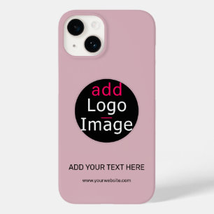 Coque Case-Mate iPhone Chic Professionnel Personnalisé Rose Dusty Rose