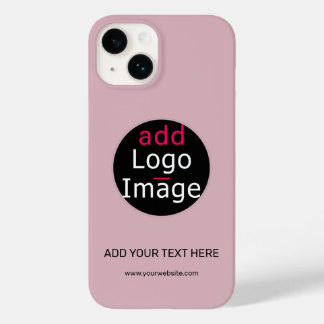 Coque Case-Mate iPhone Chic Professionnel Personnalisé Rose Dusty Rose