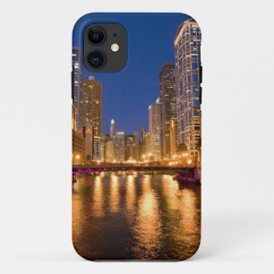 Coques Pour iPhone Chicago, Illinois, Skyline et Chicago River à