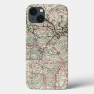 Etui iPhone 13 Chicago Milwaukee et relais de St Paul et