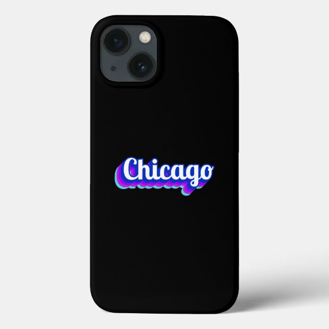 Coques Case-Mate iPhone Chicago vintage (Verso)
