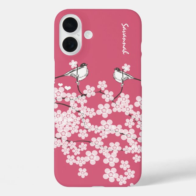 Coques Case-Mate iPhone Chick a dee inséparable Direction des fleurs de ce (Verso)