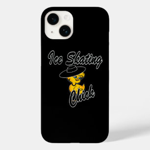 Coque Pour iPhone 14 Chick de patinage sur glace #4