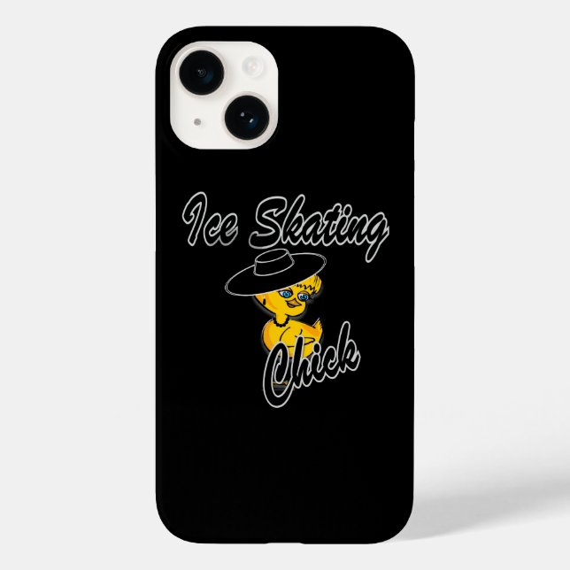 Coques Case-Mate iPhone Chick de patinage sur glace #4 (Verso)
