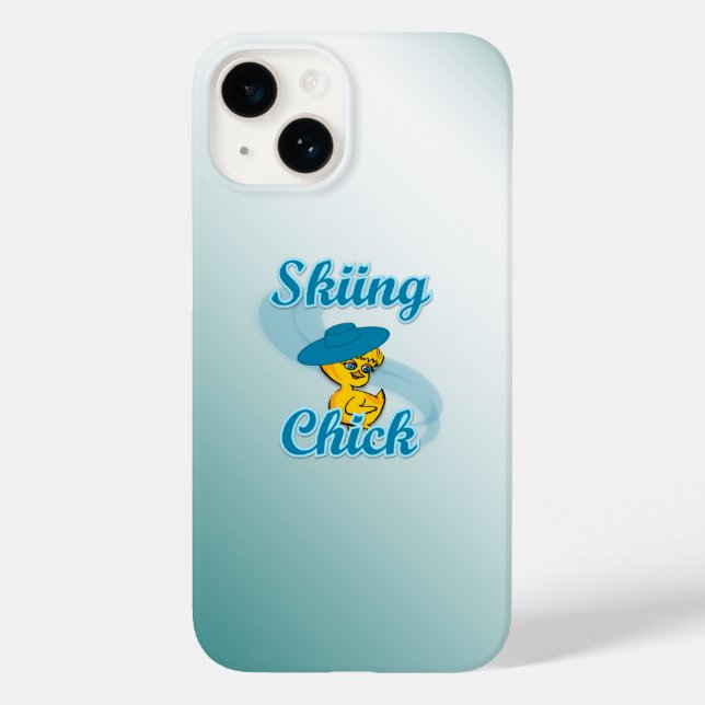Coques Case-Mate iPhone Chick de ski #3 (Verso)