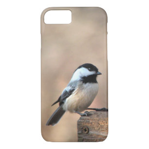 Coque Case-Mate Pour iPhone Chickadee dans une caisse légère d'or de l'iPhone