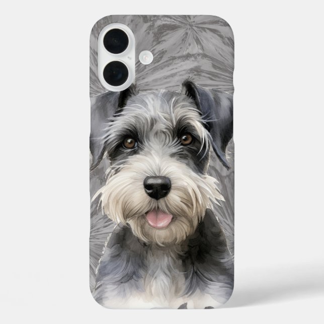 COQUES Case-Mate iPhone CHIEN À PUPPER DE SCHNAUZER À LA MINIATURE CUTE (Verso)