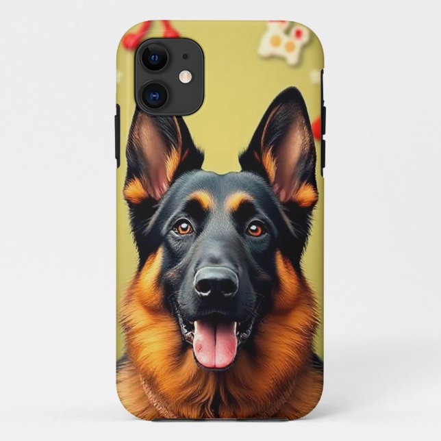 Coques Case-Mate iPhone Chien berger allemand (Dos)